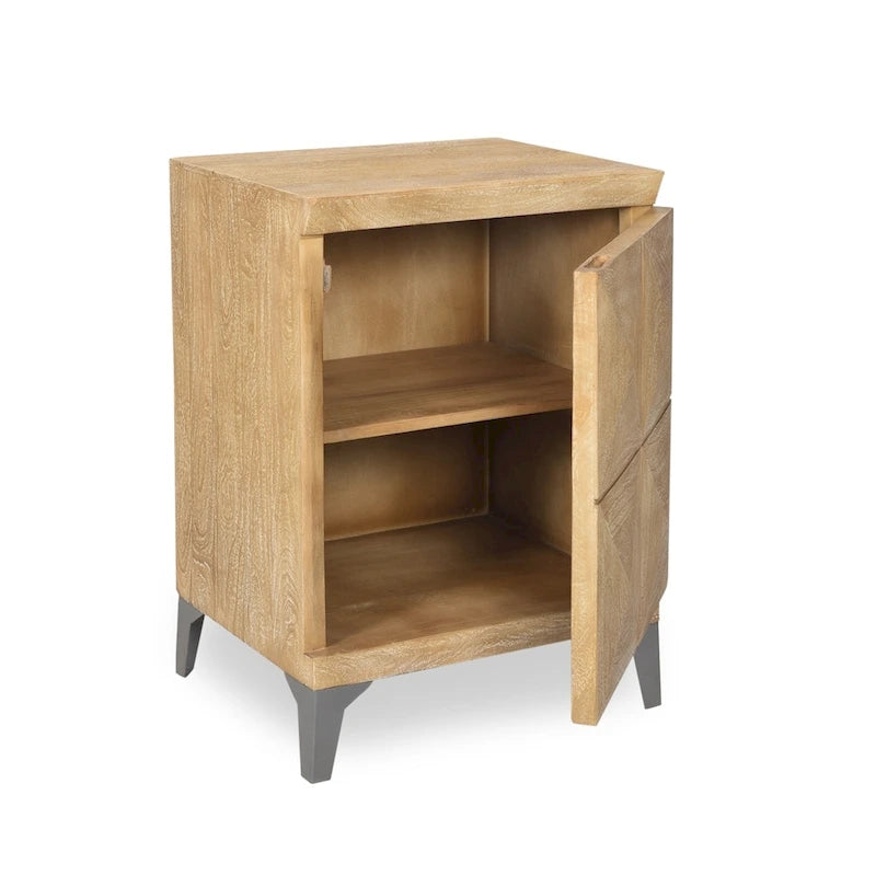 Meuble artisanal en bois de manguier