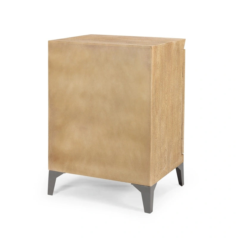 Meuble artisanal en bois de manguier