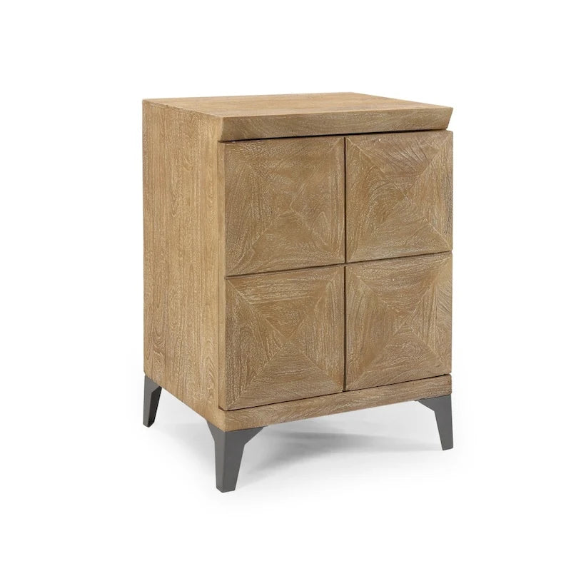 Meuble artisanal en bois de manguier