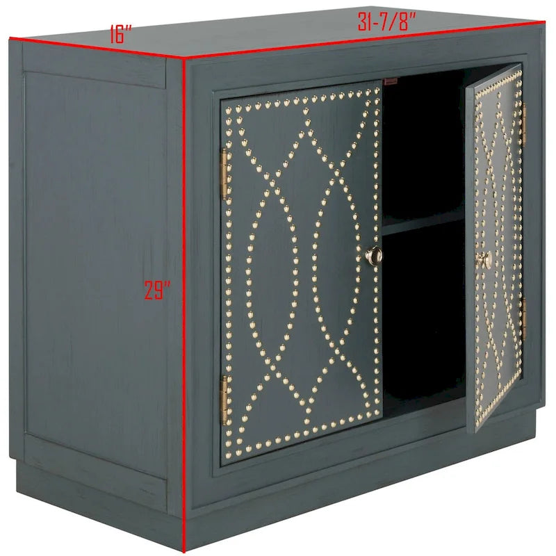 Commode de rangement à 2 portes - 32Lx16Px29H