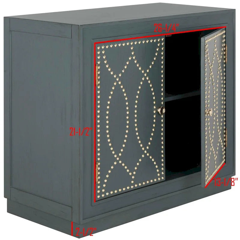 Commode de rangement à 2 portes - 32Lx16Px29H