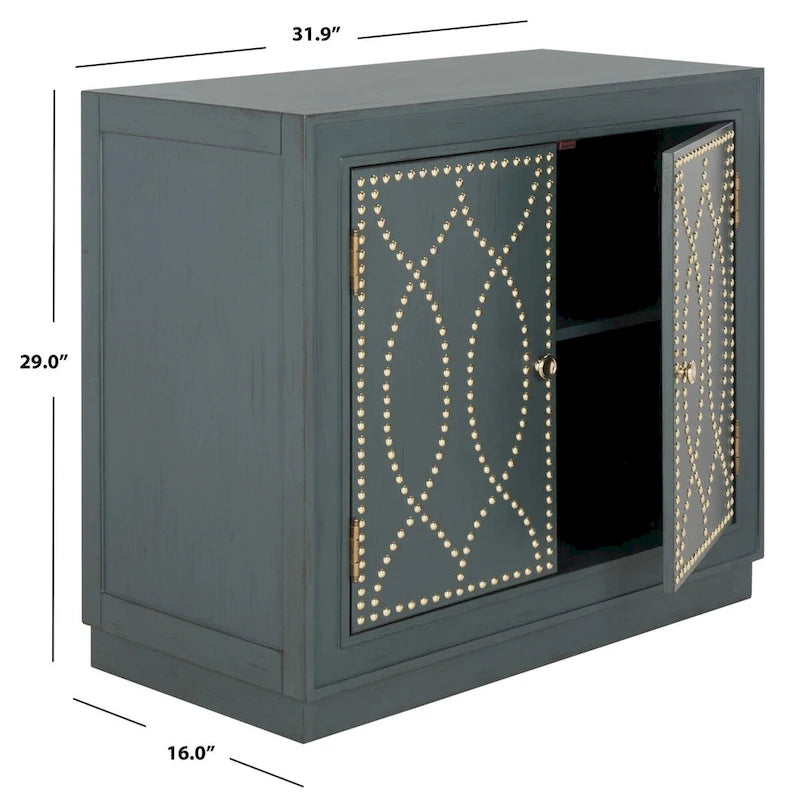 Commode de rangement à 2 portes - 32Lx16Px29H