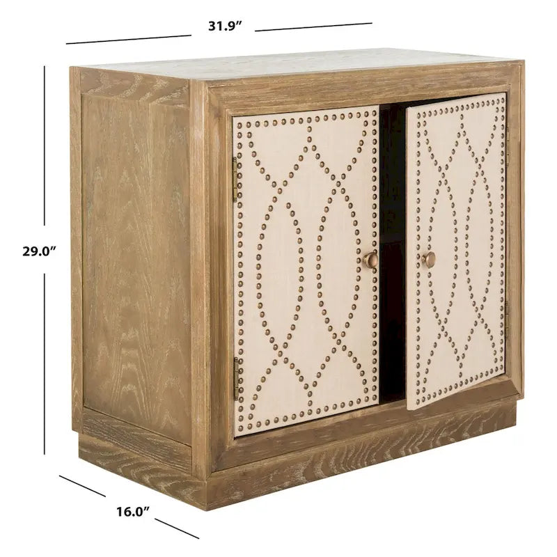 Commode de rangement à 2 portes - 32Lx16Px29H