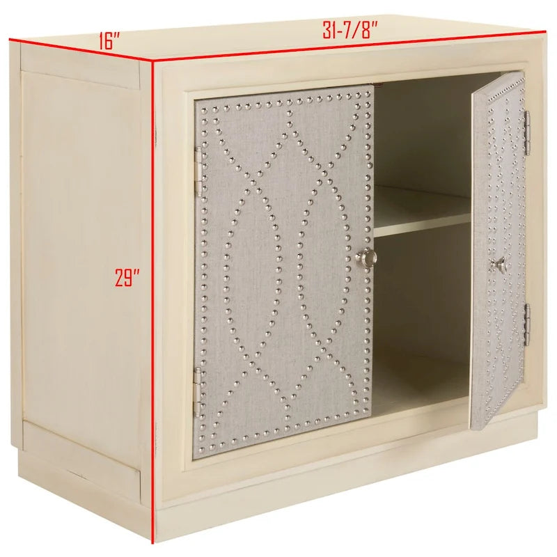 Commode de rangement à 2 portes - 32Lx16Px29H
