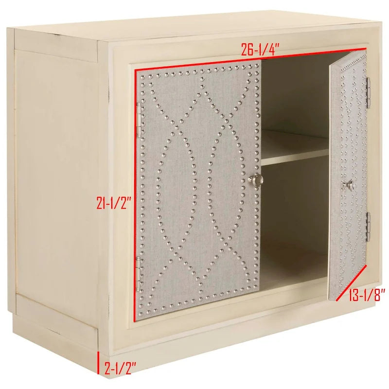 Commode de rangement à 2 portes - 32Lx16Px29H