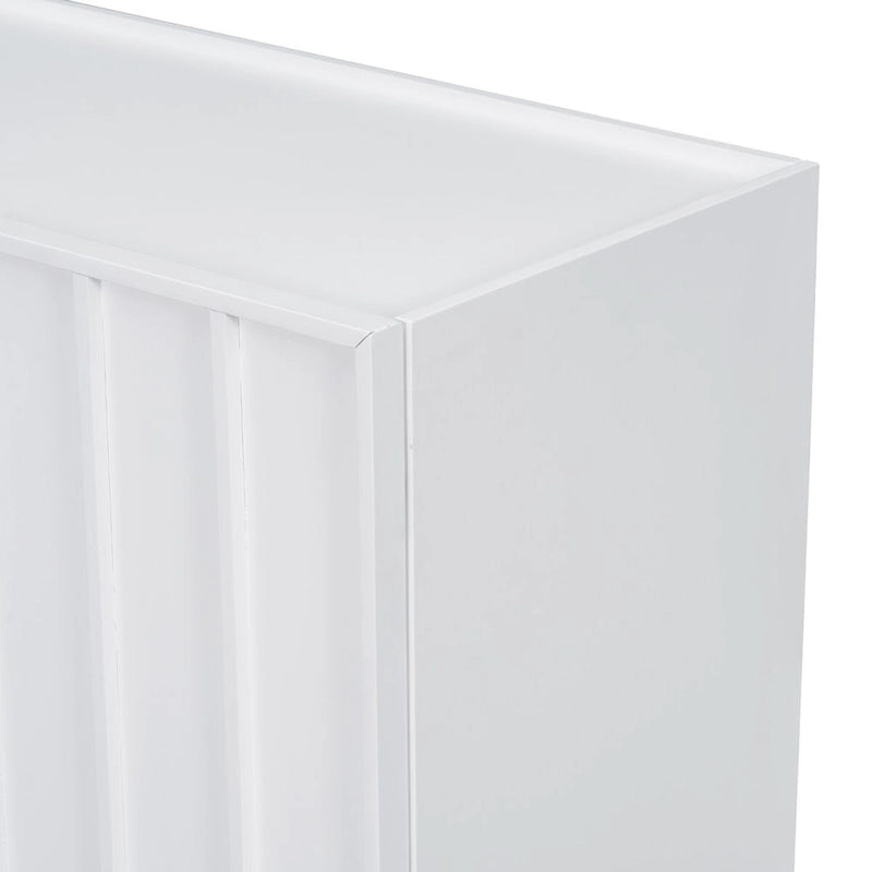 Meuble bas moderne à 4 portes avec étagères réglables