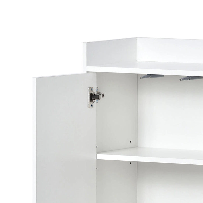 Buffet bas autoportant en bois au design minimaliste avec pieds en métal