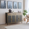 Buffet moderne avec tiroirs et portes