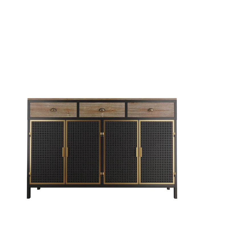 Buffet moderne avec tiroirs et portes