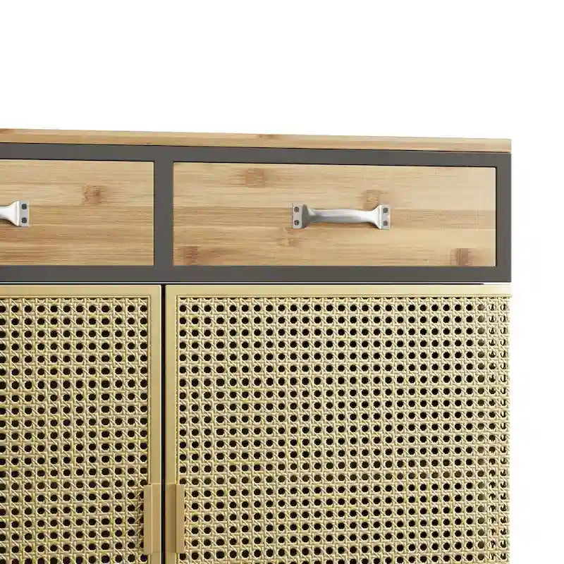 Buffet moderne avec tiroirs et portes