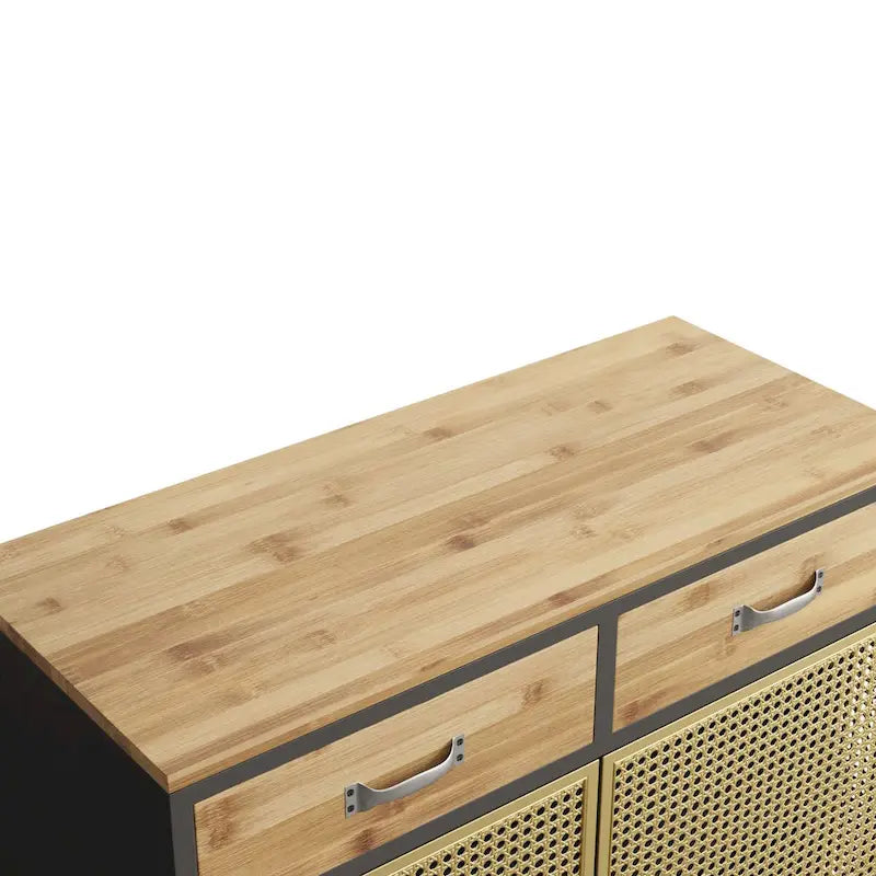 Buffet moderne avec tiroirs et portes