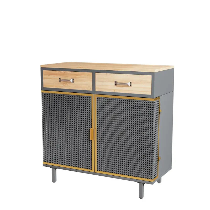 Buffet moderne avec tiroirs et portes