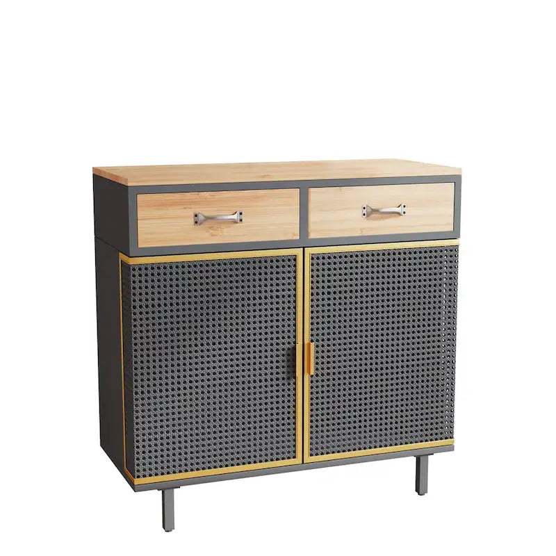 Buffet moderne avec tiroirs et portes