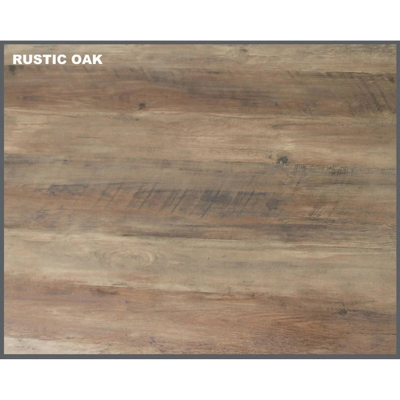 Saint Birch Alaska Rustic Oak Caisson à roulettes à deux tiroirs