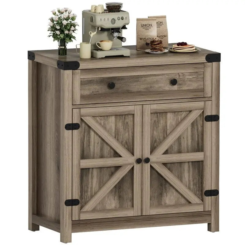 Meuble d'appoint pour bar à café – 15,75P x 31,5L x 33,46H