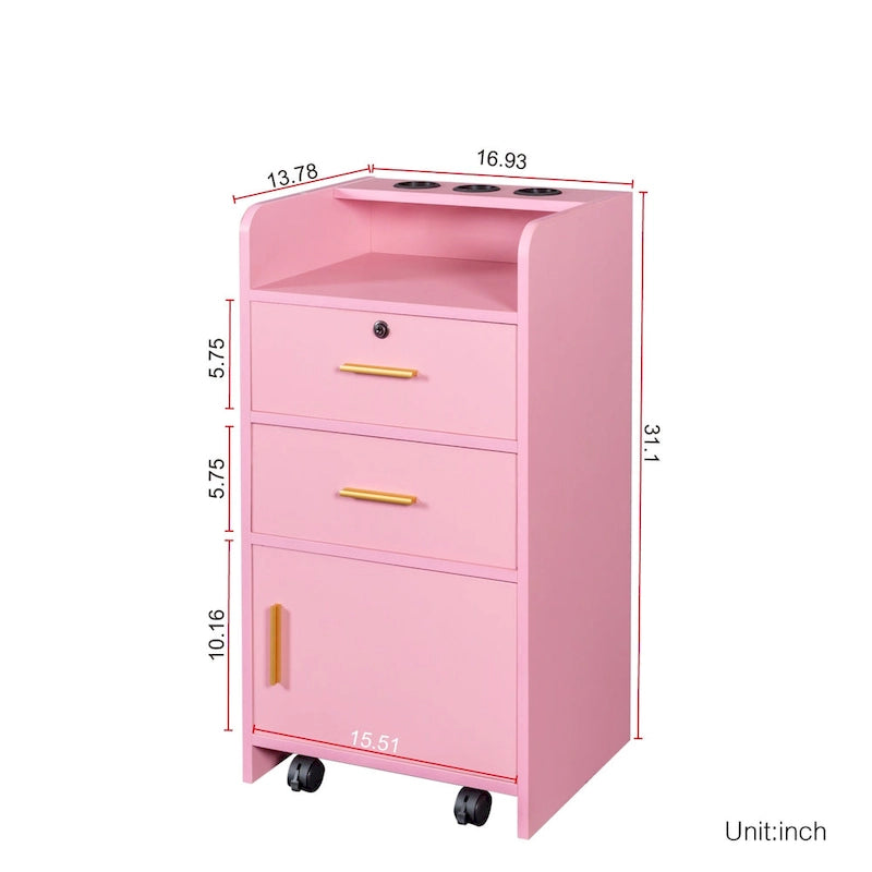 Armoire de rangement verrouillable avec tiroir