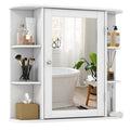 Armoire de toilette avec miroir - 6.5P x 26L x 25H
